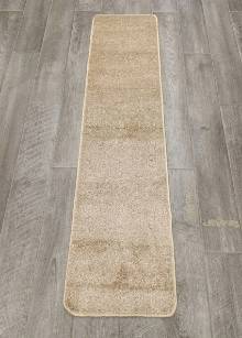Коврик № 1928,бежевый,размер 0,5 на 1,95 метра
