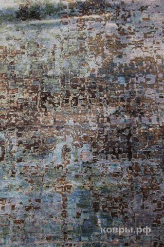 ковер ручной работы Индийский ковер ручной работы из шелка и шерсти 3.03x3.03 — фото 2