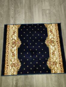 Коврик №306-синий,размер 1 на 1,2 метра