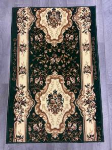 Коврик № 1071,зеленый,размер 0,9 на 1,35 метра