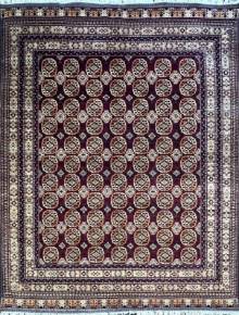 Шелковый Афганский ковер ручной работы Kundus (Кундус) 3.38x2.52