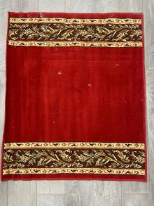 Коврик№1449 ,красный,размер 1,2 на 1 метр