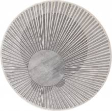 Ковер KARMEN HALI SAFIR 00837G GREY / GREY Круг