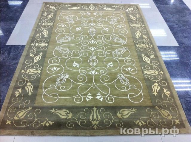 ковер ручной работы Дизайнерский ковер ручной работы из шерсти дикого яка 031 1.68x2.44 — фото 2