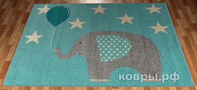 ковер Agnella Funky Top Ele blue — фото 2