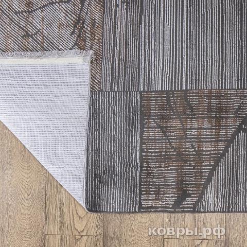 ковер Турция Luna 05173A ANTRASIT / A.MAVI овал — фото 3