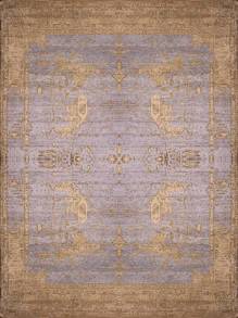 Индийский ковер ручной работы из шелка и шерсти Agra (Агра) 3.65x2.73