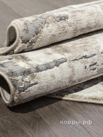 ковер Ковер Современный KARMEN HALI ARMINA 03802A GREY / BROWN Круг — фото 4