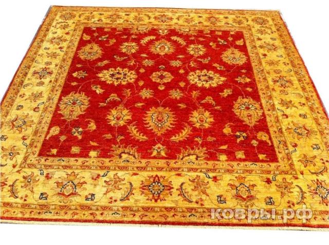 ковер ручной работы Афганский ковер ручной работы Чуби 1.95x1.98м — фото 2