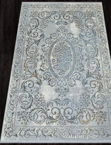 ковер ALPIN SAHARA 00766A GREY HB / L.BLUE FDY — фото 2