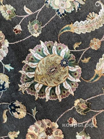 ковер ручной работы Индийский ковер ручной работы из шелка и шерсти Aurora (Аврора) 4.32x3.1 — фото 3