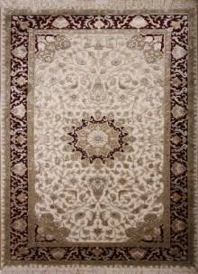 Индийский ковер ручной работы из шелка и шерсти Agra (Агра) 1.56x0.95