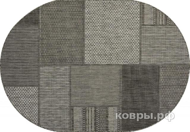 ковер Ковер Современный MERINOS KAIR S139 GRAY Овал