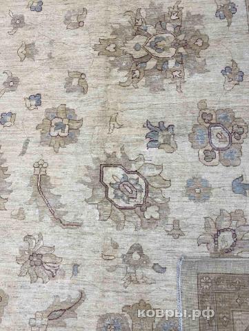 ковер ручной работы Шелковый Афганский ковер ручной работы Сhoubi (Чуби) 4.28x4.31 — фото 6