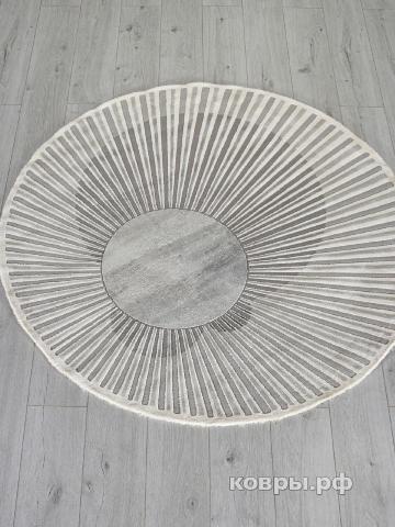 ковер Ковер KARMEN HALI SAFIR 00837G GREY / GREY Круг — фото 2