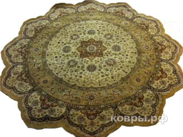 ковер ручной работы Индийский ковер ручной работы Агра 2.47x2.47м — фото 2