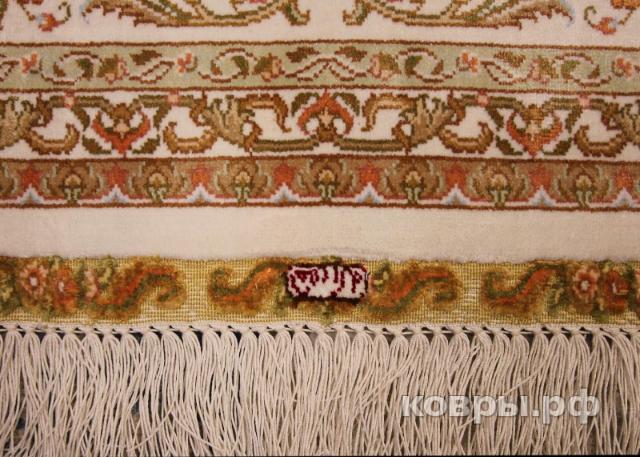 ковер ручной работы Шелковый Китайский ковер ручной работы 2.77x1.88 — фото 3