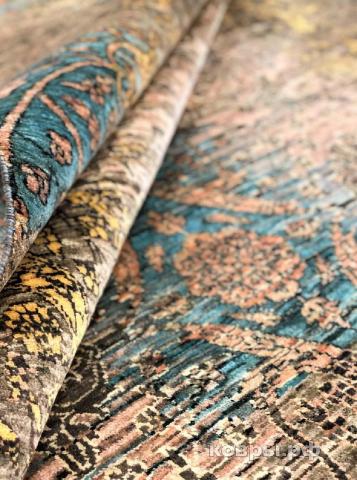 ковер ручной работы Индийский ковер ручной работы из шелка и шерсти 3.05x2.43 — фото 3