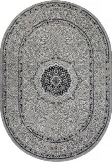 Ковер Ковер PALERMO F294 DARK GRAY Овал Ковер Ковер PALERMO F294 DARK GRAY Овал