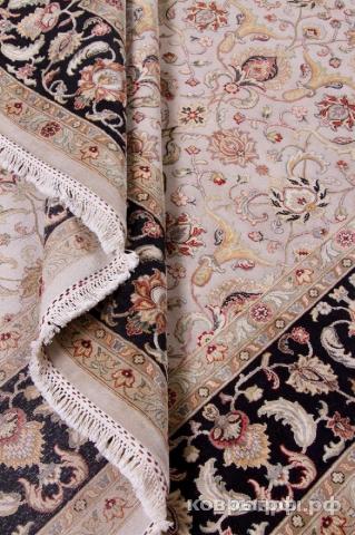 ковер ручной работы Индийский ковер ручной работы из шелка и шерсти Agra (Агра) 2.77x3.71 — фото 11