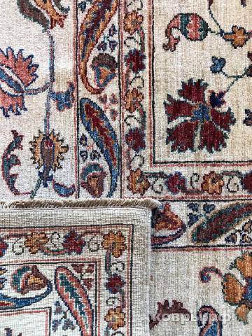 ковер ручной работы Шелковый Афганский ковер ручной работы Susane (Сюзане) 3.63x2.67 — фото 3