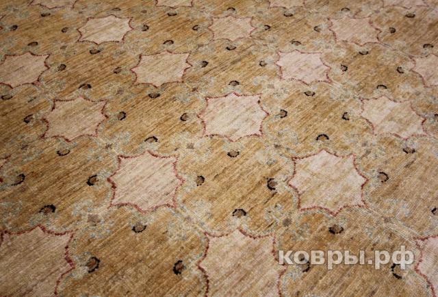 ковер ручной работы Шерстяной Афганский ковер ручной работы Сhoubi Ziegler (Чуби зиглер) 2.91x2.06 — фото 2