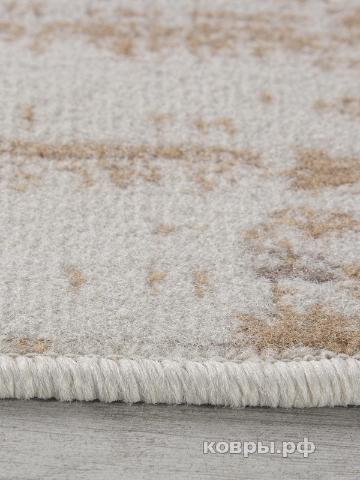 ковер Ковер AIDIN CARPET PRAGA 06029A TOZ GRI / BEIGE Овал — фото 3