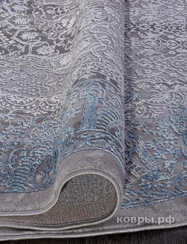 ковер KARMEN HALI ARMINA 03878A BLUE / BLUE Овал — фото 3