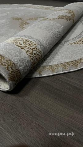 ковер KARMEN HALI NENSI GL074E BROWN / BROWN Овал — фото 3