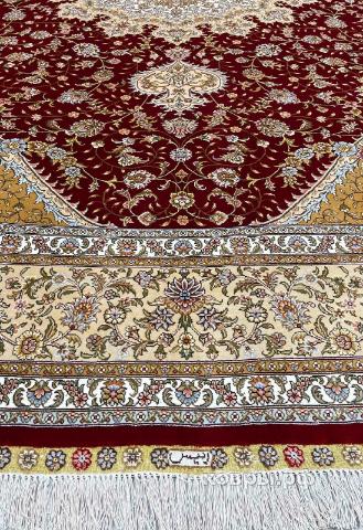 ковер ручной работы Шелковый Китайский ковер ручной работы 3.05x2.5 — фото 4