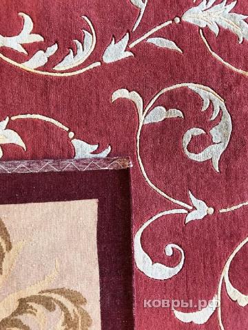 ковер ручной работы Китайский ковер ручной работы из шелка и шерсти 3x4 — фото 2