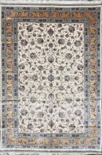 Шелковый Иранский ковер ручной работы Qum (Кум) 2.94x1.98