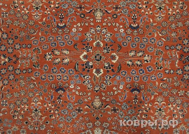 ковер ручной работы Шерстяной Иранский ковер ручной работы Nain (Наин) 2.1x2.08 — фото 2