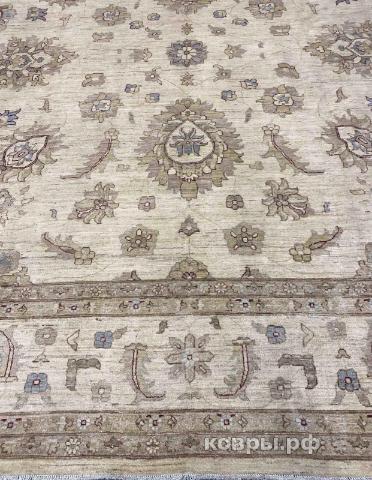 ковер ручной работы Шелковый Афганский ковер ручной работы Сhoubi (Чуби)  3.52x3.65 — фото 5