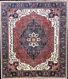 Шерстяной Афганский ковер ручной работы Bidjar (Биджар) 3.5x3 Шерстяной Афганский ковер ручной работы Bidjar (Биджар) 3.5x3