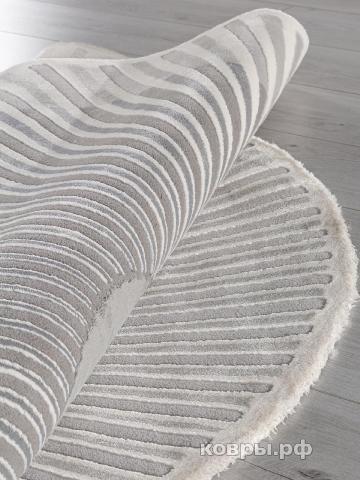 ковер Ковер KARMEN HALI SAFIR 00837G GREY / GREY Круг — фото 3