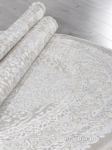 ковер Ковер ARDA EFSAN Q011A BEIGE SHRINK / BEIGE FDY Овал — фото 3