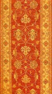 Афганский ковер ручной работы Чуби 0.81x2.33м