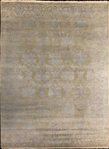 Индийский ковер ручной работы из шелка и шерсти Radjput (Раджпут) 3.65x2.76