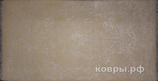 ковер ручной работы Индийский ковер ручной работы из шелка и шерсти 1.45x0.75