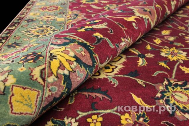 ковер ручной работы Шерстяной Индийский ковер ручной работы 2.46x3.05 — фото 4