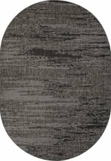 Ковер Ковер KAIR S143 BLACK-GRAY Овал Ковер Ковер KAIR S143 BLACK-GRAY Овал