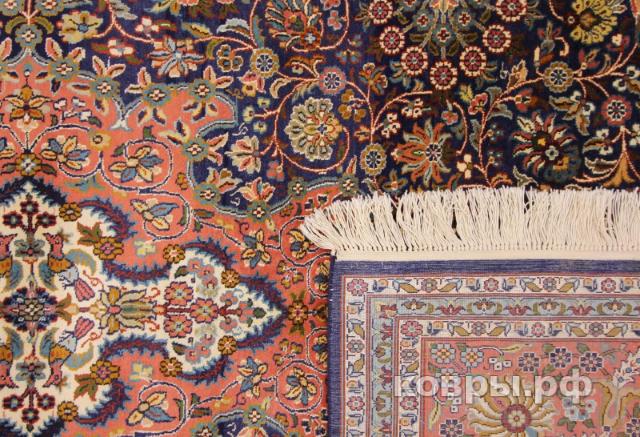 ковер ручной работы Шелковый Индийский ковер ручной работы Kashmir (Кашмир) 2.76x1.85 — фото 5