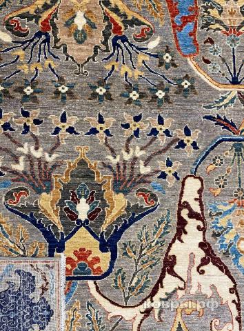 ковер ручной работы Шелковый Афганский ковер ручной работы Bidjar (Биджар) 2.7x1.82 — фото 4