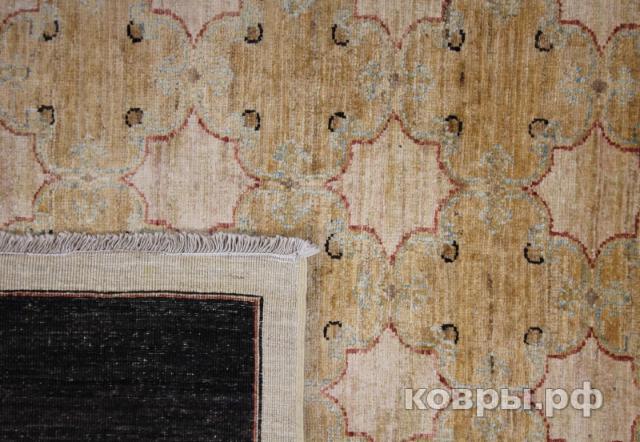 ковер ручной работы Шерстяной Афганский ковер ручной работы Сhoubi Ziegler (Чуби зиглер) 2.91x2.06 — фото 3