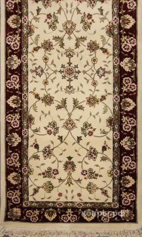 ковер ручной работы Китайский ковер ручной работы из шелка и шерсти Avshan (Авшан) 2.5x0.78 — фото 2