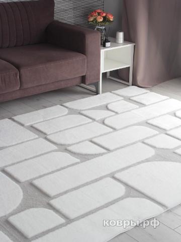 ковер Ковер PIXEL RABBIT CARVING PX4001 CREAM / GREY — фото 3