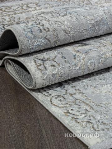 ковер ALPIN SAHARA 00766A GREY HB / L.BLUE FDY — фото 4