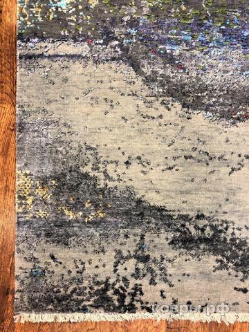 ковер ручной работы Индийский ковер ручной работы из шелка и шерсти 3.1x2.4 — фото 4