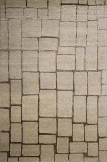 Индийский ковер ручной работы из шелка и шерсти 2.53x2